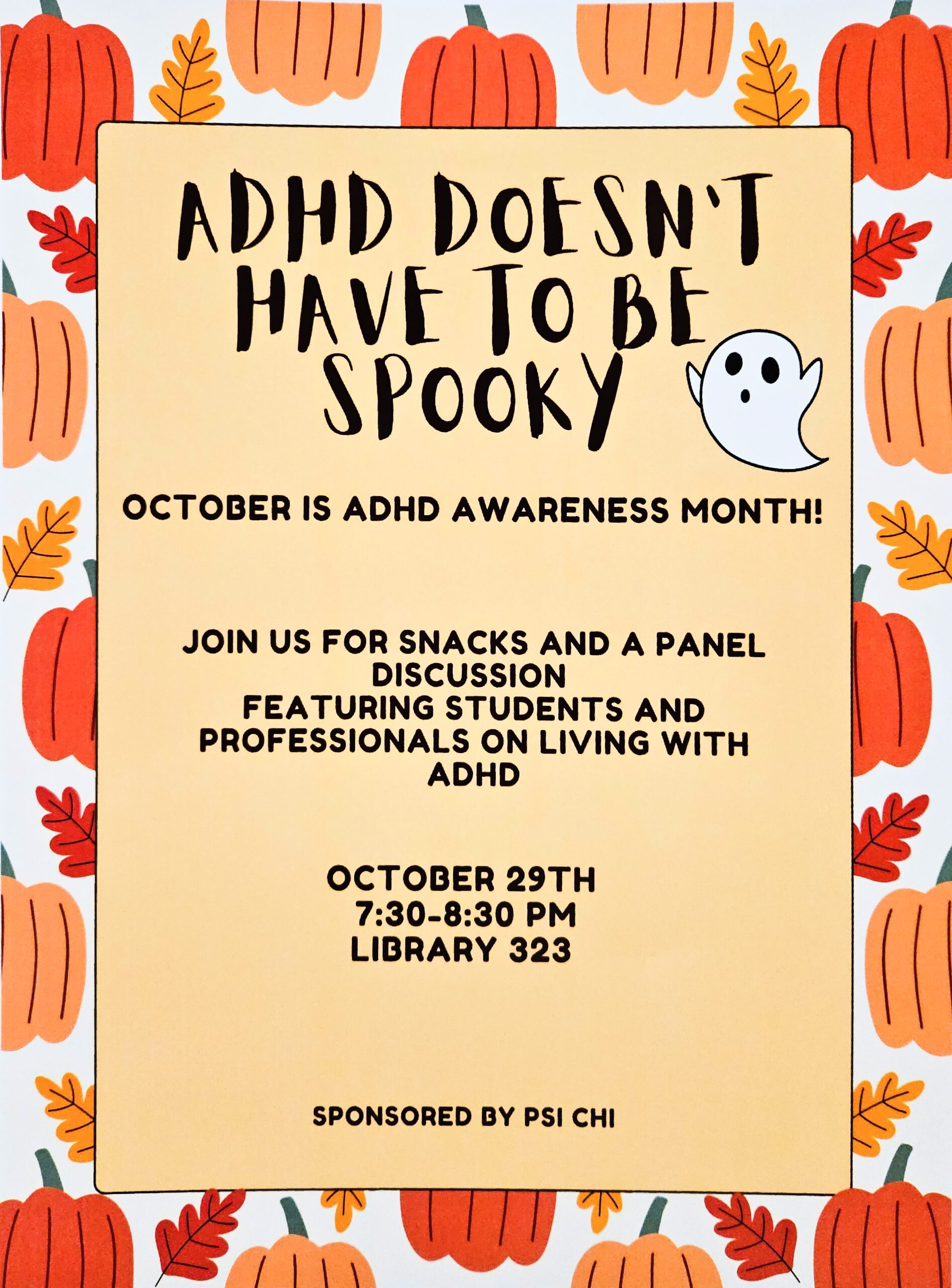 ADHD doesn't have to be spooky